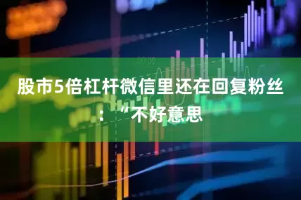 股市5倍杠杆微信里还在回复粉丝：“不好意思